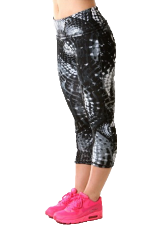 Grey Reversible Capri